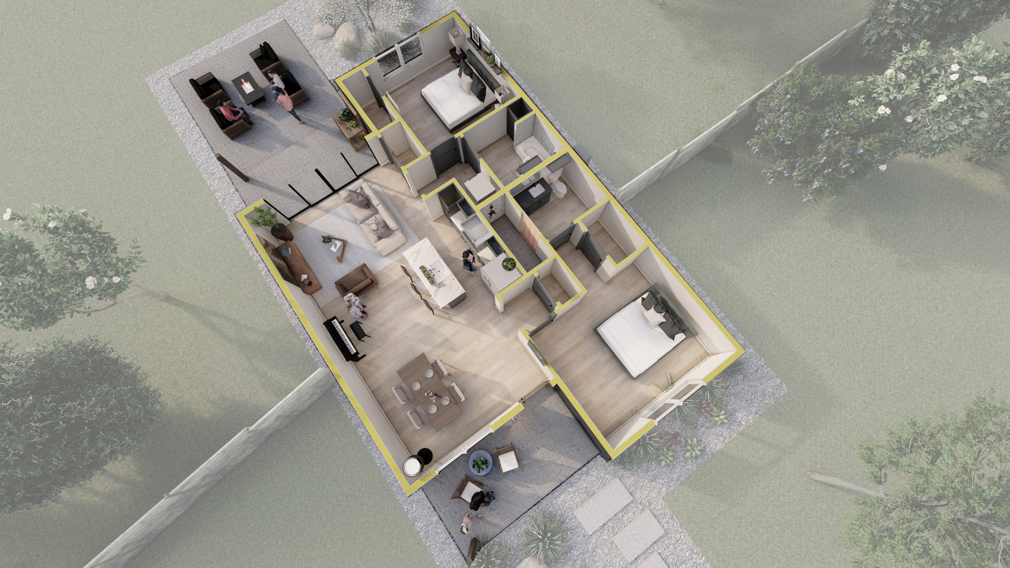 The Robin Residence | 1,265 SF